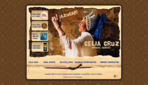 Daniel Falquez - Web Portfolio - Celia Cruz