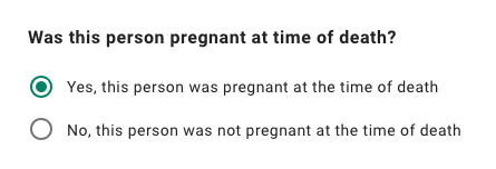 Texas maternal mortality rate form fix