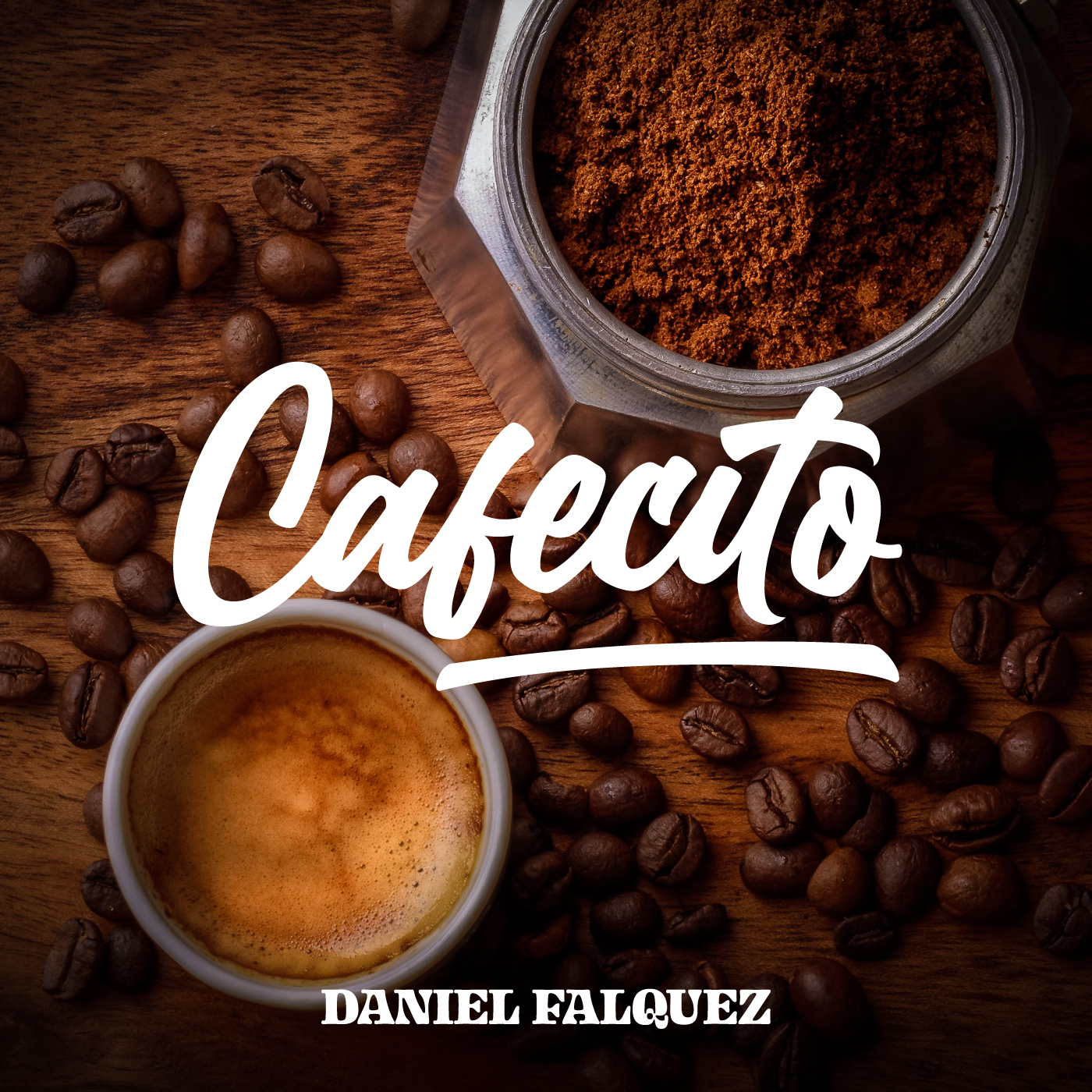 “Cafecito” is a Latin jazz song by Daniel Falquez influenced by the Cuban coffee culture in Miami. This song celebrates the art of roasting, brewing, and sharing a Cuban coffee.