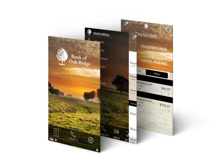 Daniel Falquez - UX Portfolio - Bank of Oak Ridge